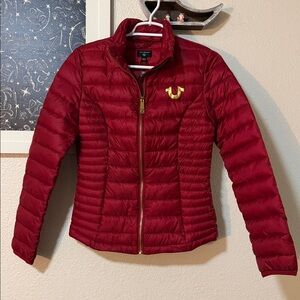 True Religion Slim Puffer Jacket